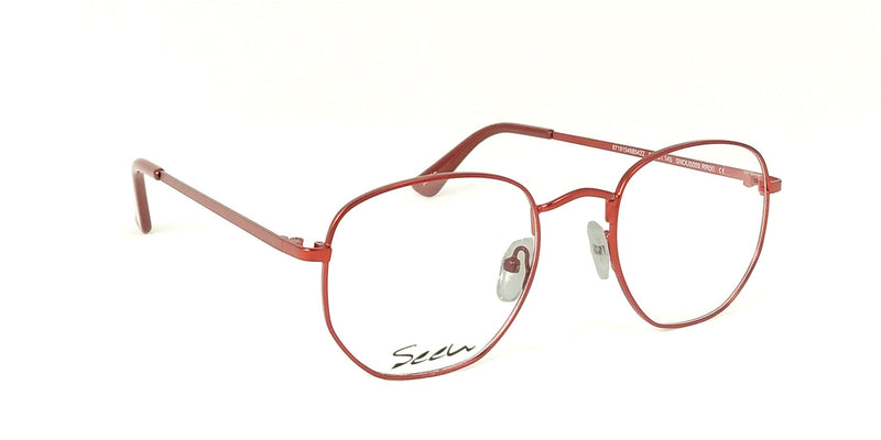 Lente Oftálmico Seen SNOU5009 Rojo