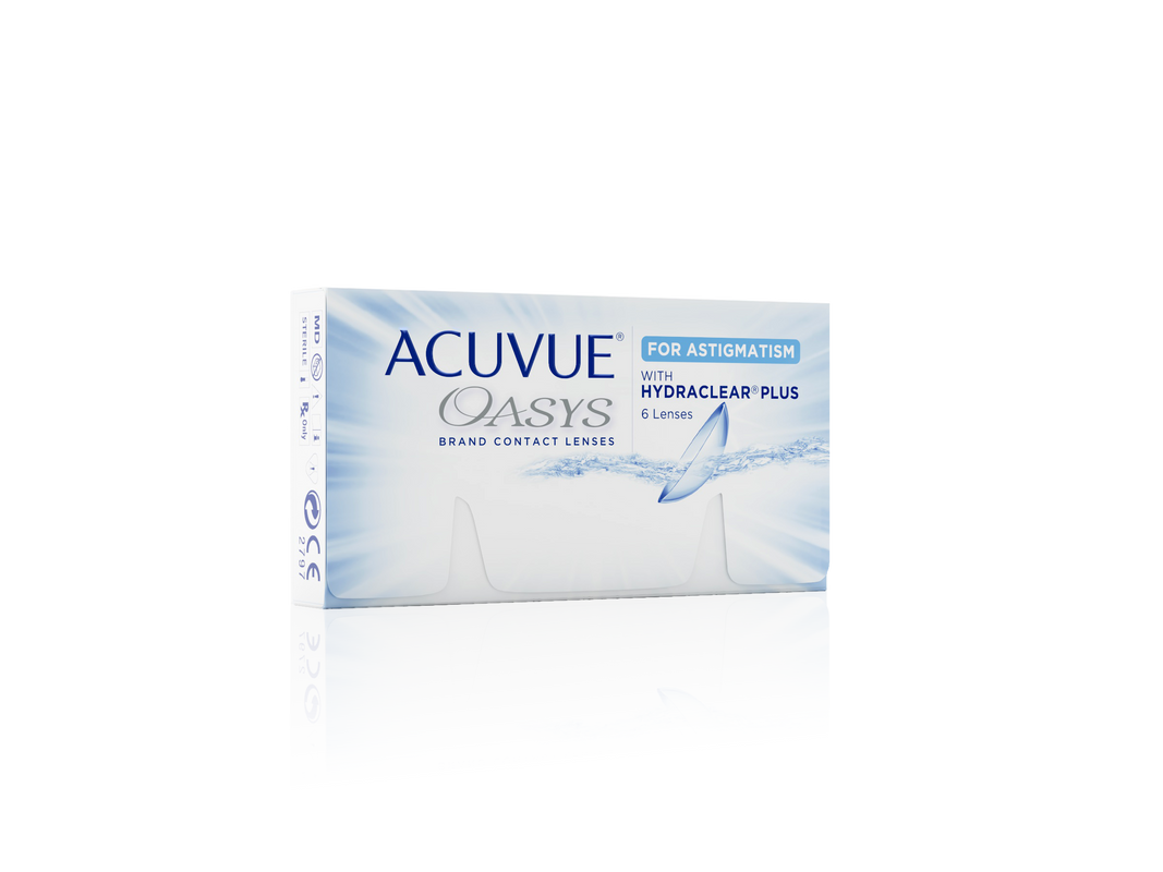 Lentes de Contacto Acuvue Hydraclear Astigmatismo – Más Visión México