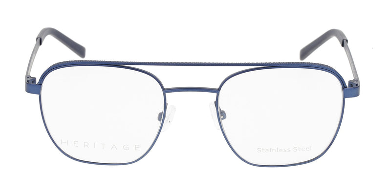 Lente Oftálmico Heritage HEOM0048 Azul-Más Visión México