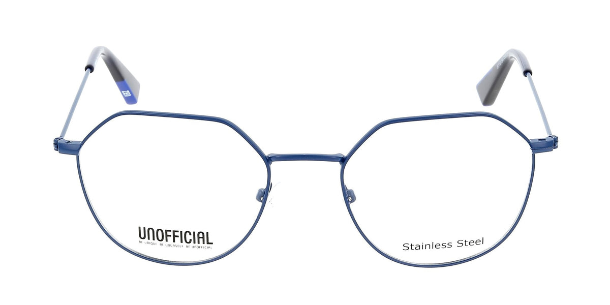 Lente Oftálmico Unofficial UNOM0124 Azul-Más Visión México