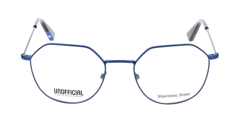 Lente Oftálmico Unofficial UNOM0124 Azul-Más Visión México