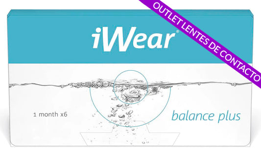 Lentes de Contacto iWear Balance Plus para Miopía e Hipermetropía OUTLET