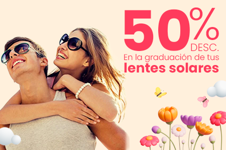 50% en micas y tratamientos