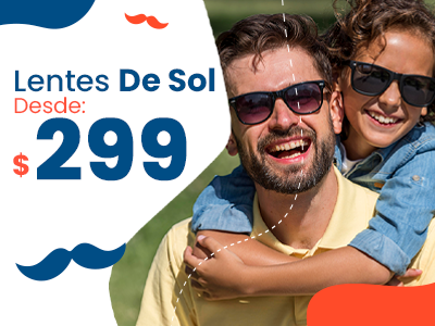 Lentes solares desde $299