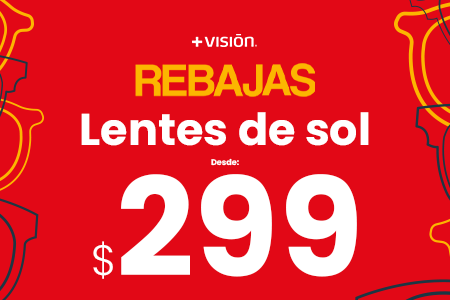 Lentes solares desde $299
