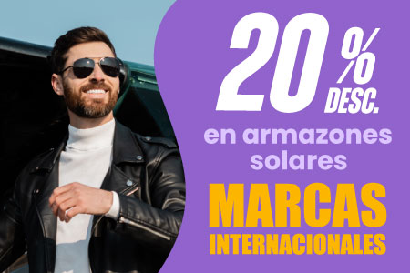 20% EN ARMAZONES SOLARES