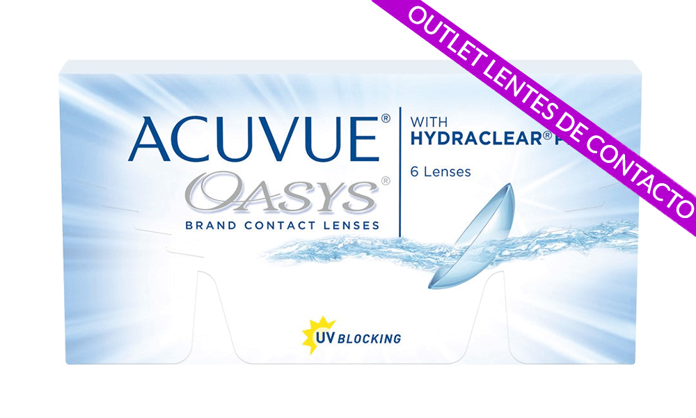 Lentes de Contacto Acuvue Oasys para Miopía e Hipermetropía OUTLET