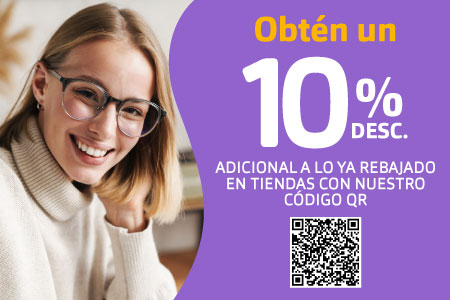 10% ADICIONAL CÓDIGO QR