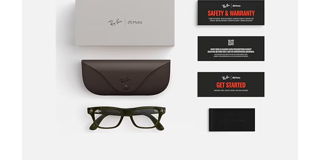 Lente Oftálmico Ray Ban Meta Blayzer Gen. 2 Verde