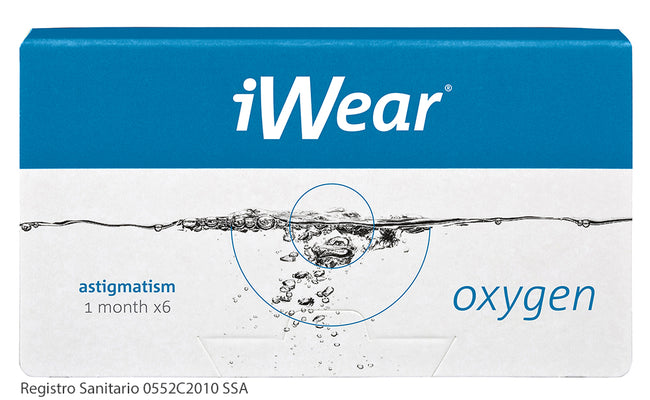 Lentes de Contacto iWear Oxygen para Astigmatismo