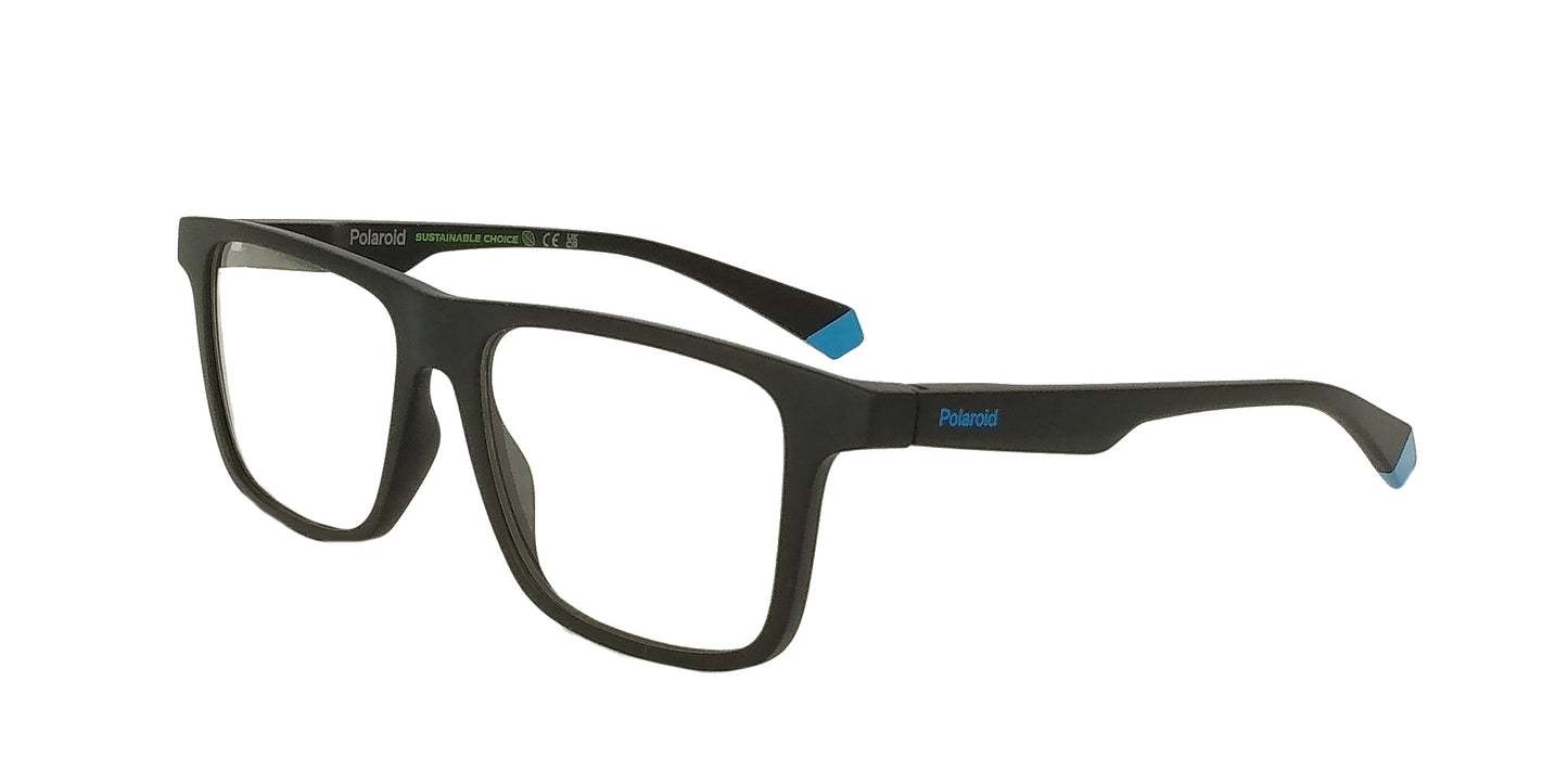 Lente Oftálmico Polaroid PLD2131/CS Blue Block + Clip On Negro