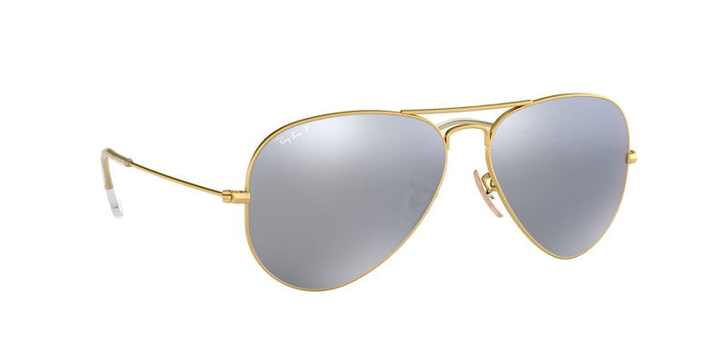 Solar Graduado Ray Ban RB3025 Aviator Dorado