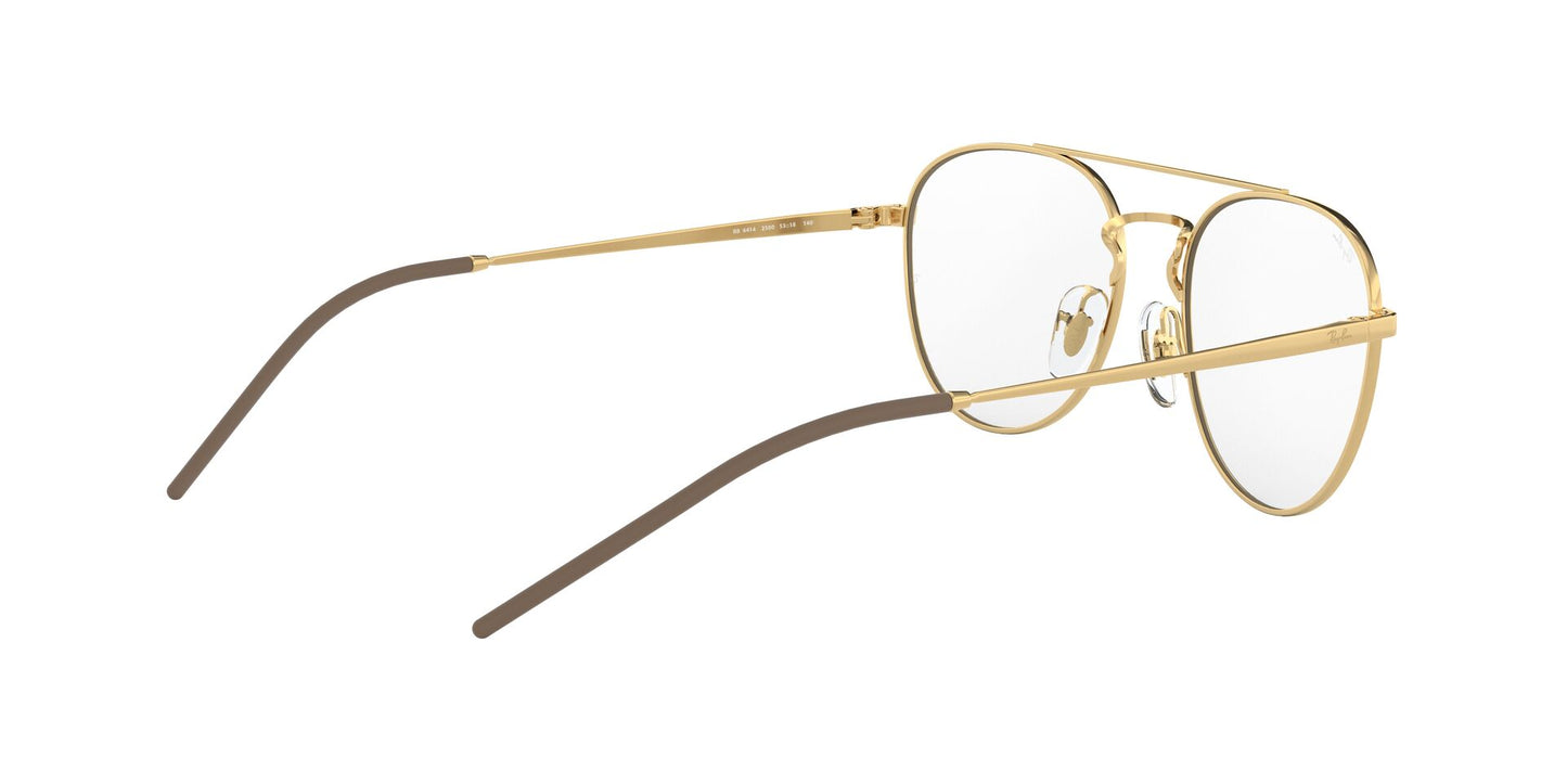 Lente Oftálmico Ray Ban RX6414 Dorado