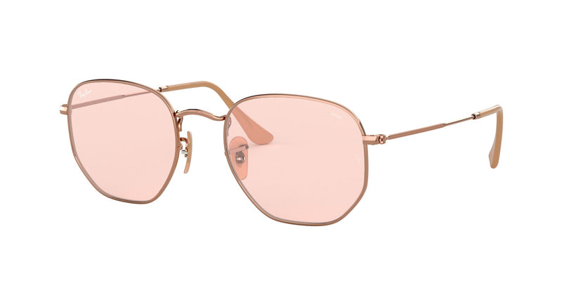 Solar Graduado Ray Ban RB3548N Hexagonal Dorado