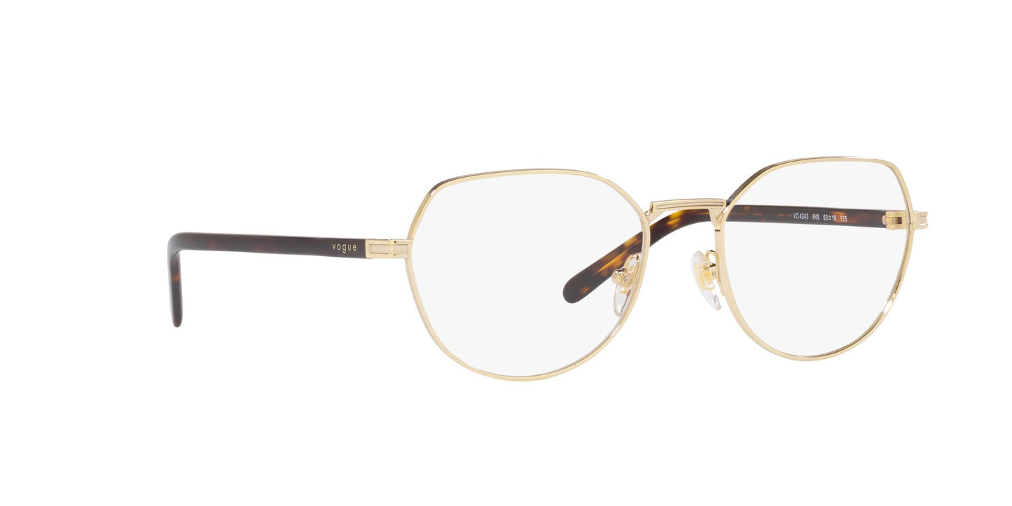Lente Oftálmico Vogue VO4243 Dorado