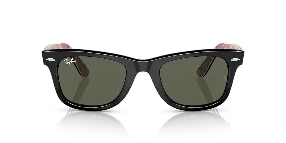Lentes de Sol Ray Ban RB2132 New Wayfarer Día de Muertos
