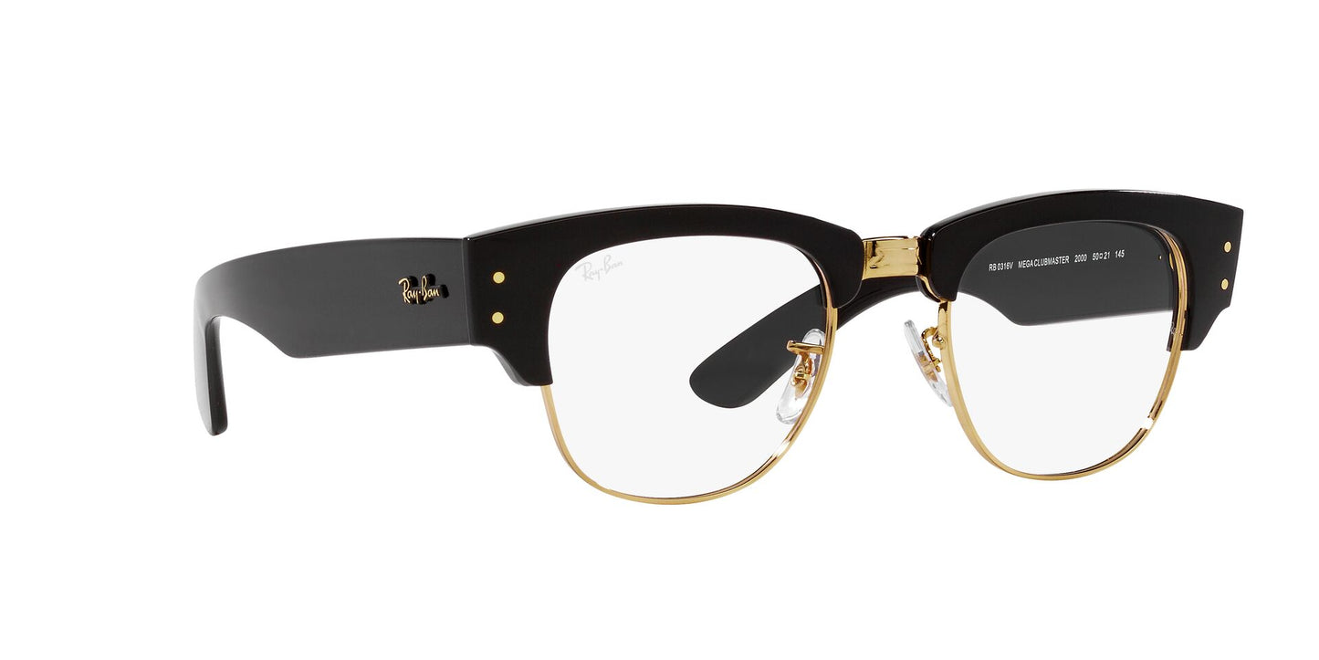 Lente Oftálmico Ray Ban RX0316V Negro