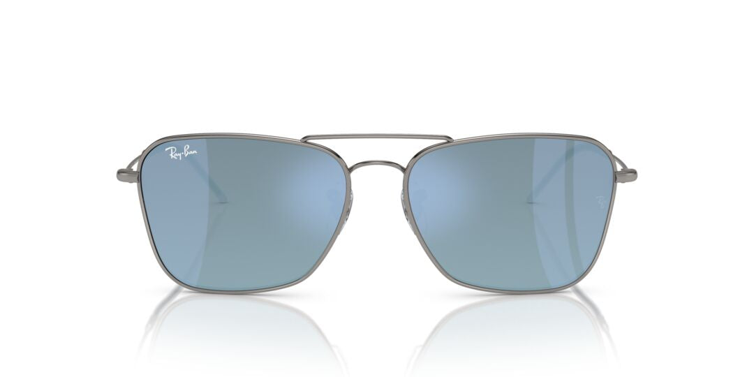 Lentes de Sol Ray Ban RBR0102S Caravan Reverse Plata