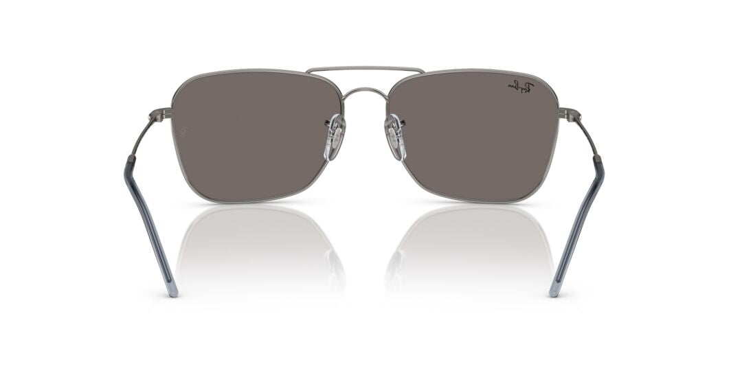 Lentes de Sol Ray Ban RBR0102S Caravan Reverse Plata