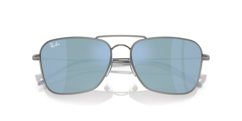 Lentes de Sol Ray Ban RBR0102S Caravan Reverse Plata