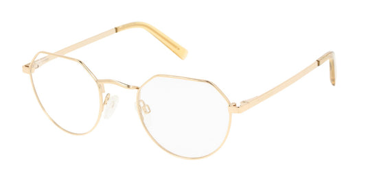 Lente Oftálmico Con Protección Filtro De Luz Azul Privé Revaux THEDREAMER Dorado