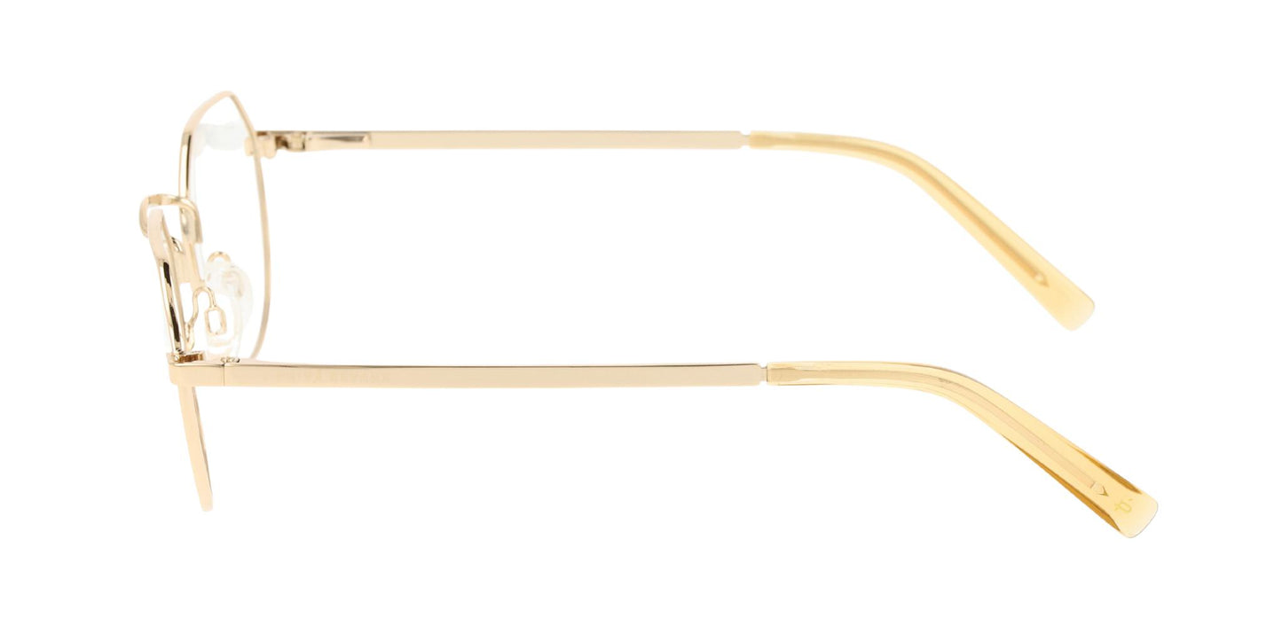 Lente Oftálmico Con Protección Filtro De Luz Azul Privé Revaux THEDREAMER Dorado