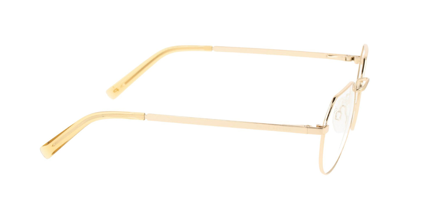 Lente Oftálmico Con Protección Filtro De Luz Azul Privé Revaux THEDREAMER Dorado