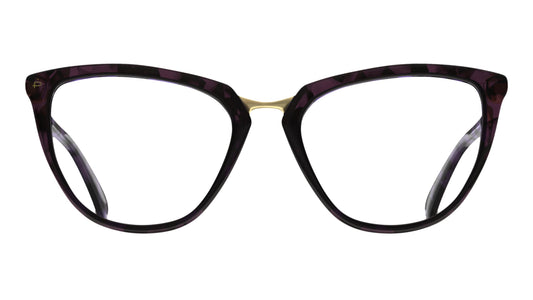 Lente Oftálmico Con Protección Filtro De Luz Azul Privé Revaux THEALICE Morado
