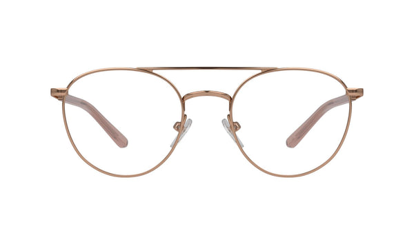 Lente Oftálmico Con Protección Filtro De Luz Azul Privé Revaux THEBROOKLYN Dorado