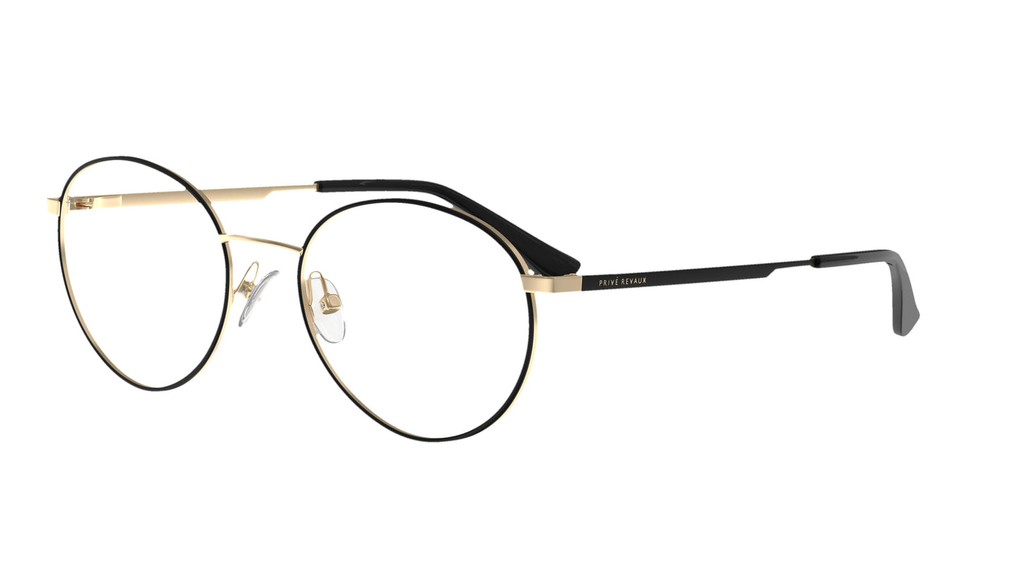 Lente Oftálmico Con Protección Filtro De Luz Azul Privé Revaux THEDIXIE Negro