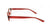 Lente Oftálmico Seen SNCF26 Rojo