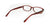 Lente Oftálmico Seen SNCF26 Rojo