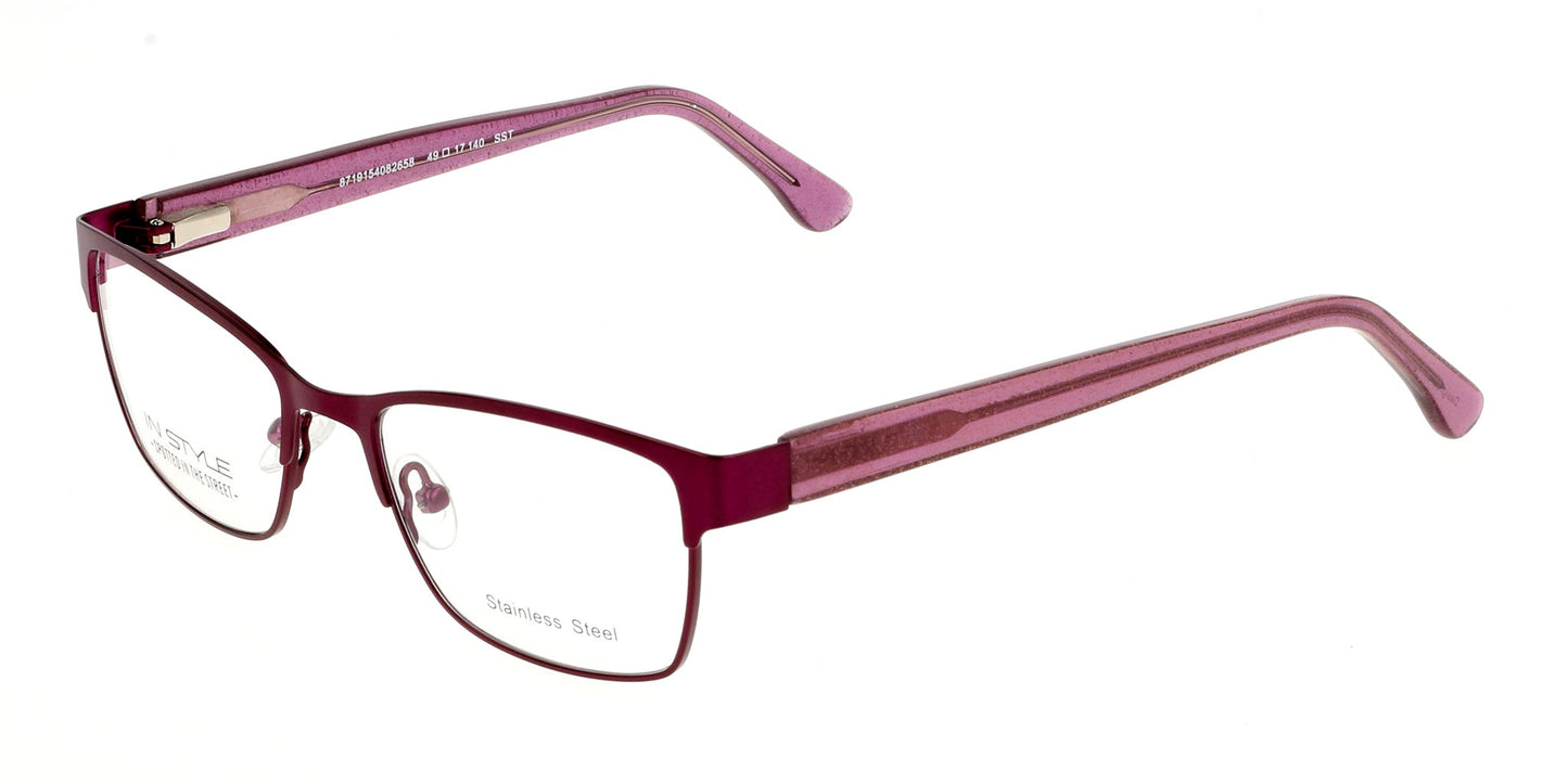Lente Oftálmico In Style ISDT01 Rosa