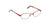 Lente Oftálmico Seen SNEF05 Rojo
