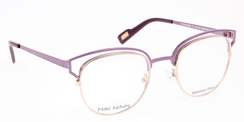 Lente Oftálmico Miki Ninn MNOF0003 Dorado-Más Visión México