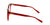 Lente Oftálmico Unofficial UNOF0314 Rojo