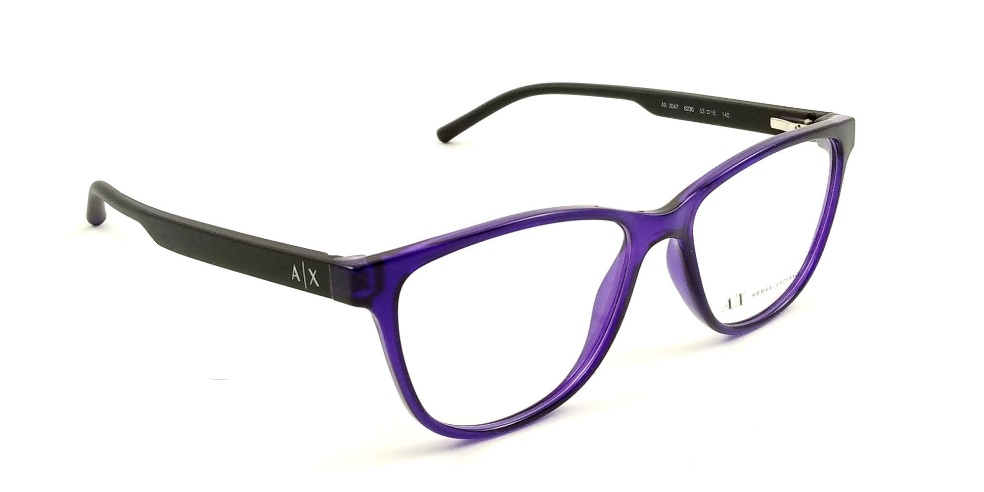 Lente Oftálmico Armani Exchange AX3047 Morado-Más Visión México