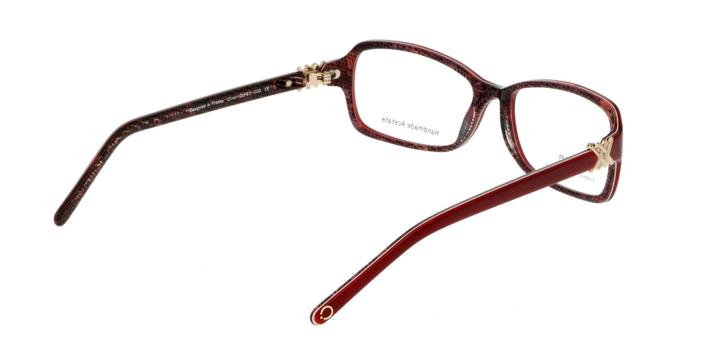 Lente Oftálmico C-Line CLICLF81 Rojo-Más Visión México