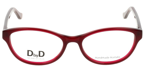 Lente Oftálmico D By D DBJF03 Rojo-Más Visión México