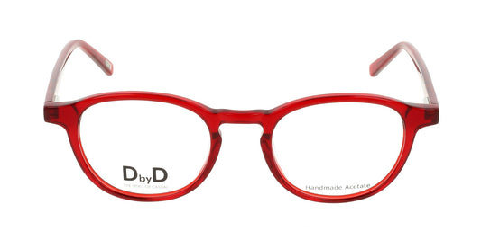Lente Oftálmico D By D DBJU08 Rojo-Más Visión México