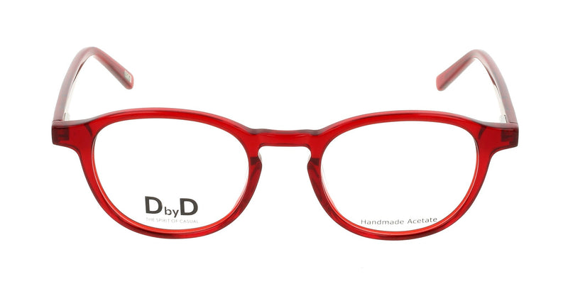 Lente Oftálmico D By D DBJU08 Rojo-Más Visión México