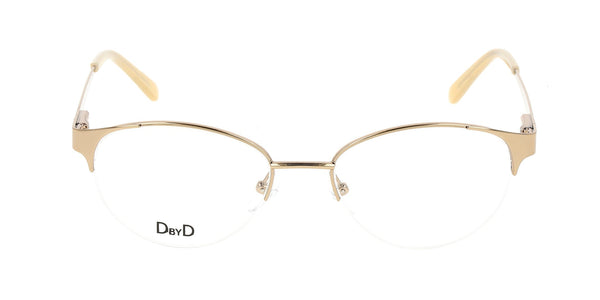 Lente Oftálmico D By D DBOF0029 Dorado