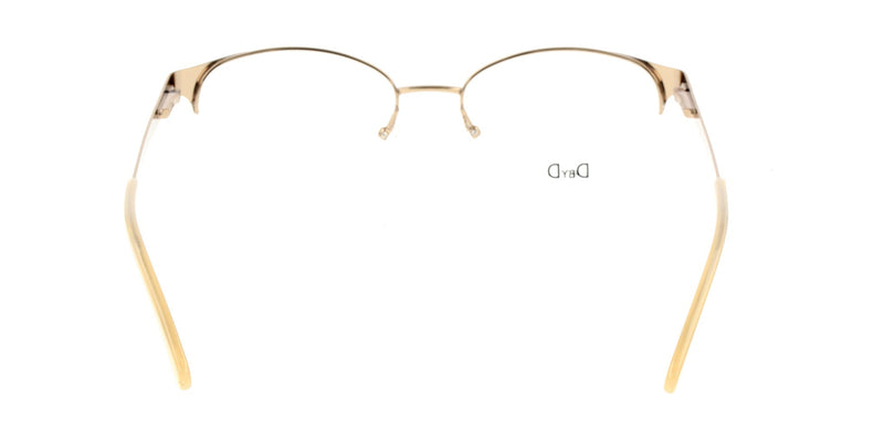Lente Oftálmico D By D DBOF0029 Dorado-Más Visión México