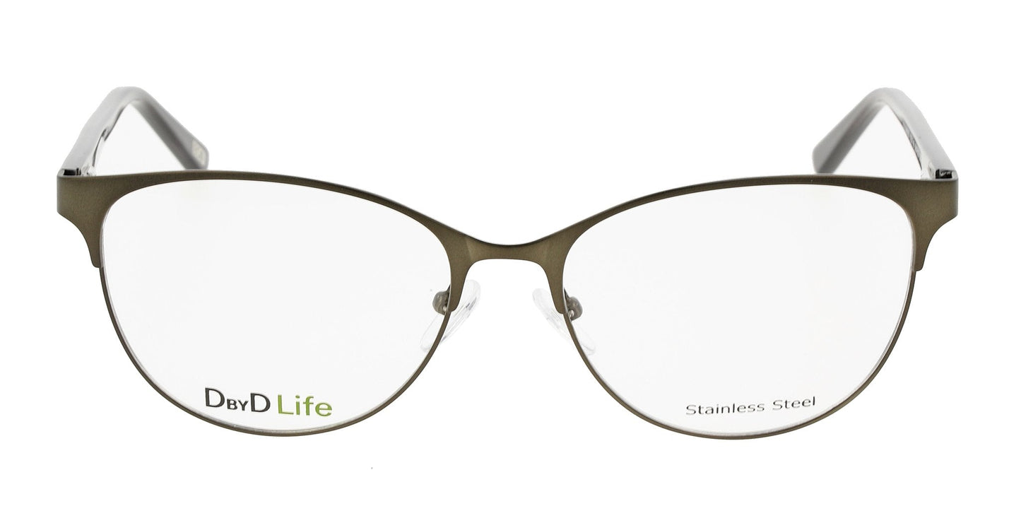 Lente Oftálmico D By D DBOF0037 Gris-Más Visión México