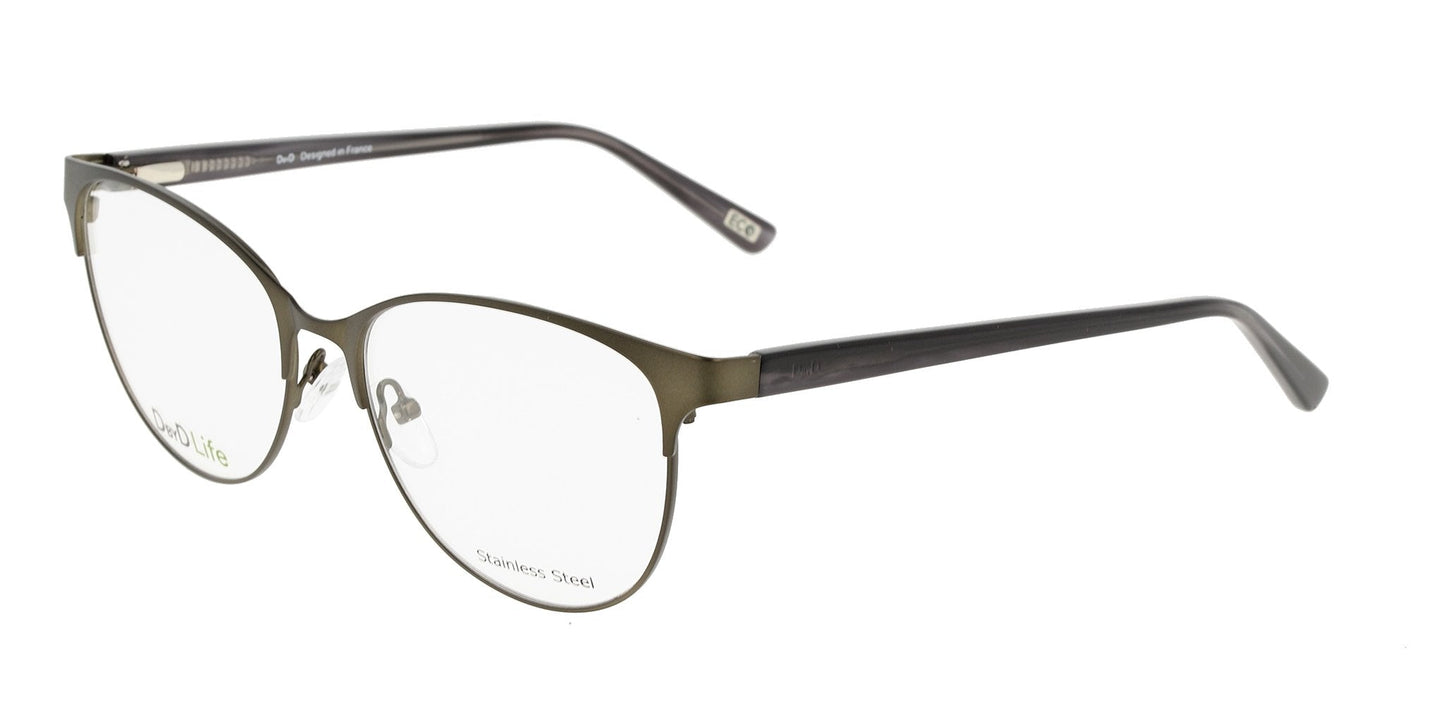 Lente Oftálmico D By D DBOF0037 Gris-Más Visión México