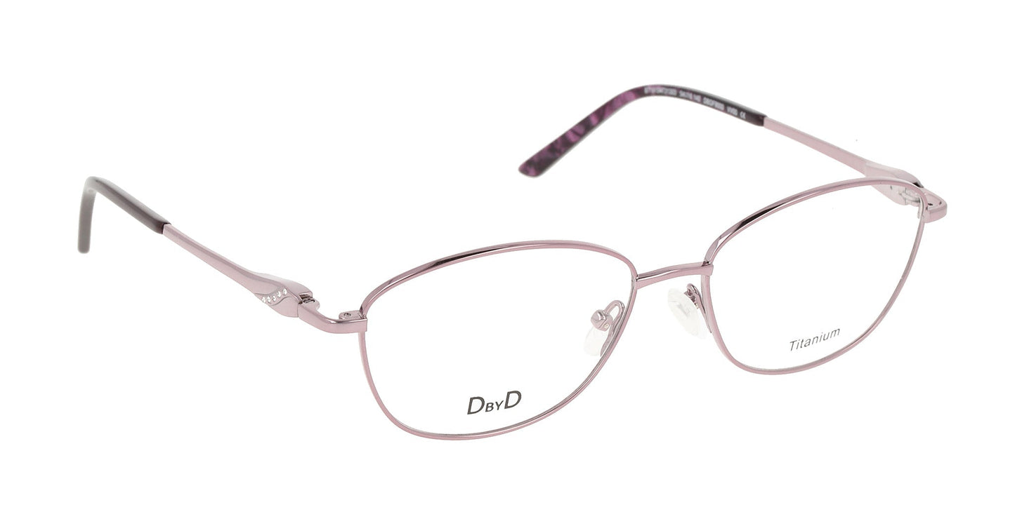 Lente Oftálmico D By D DBOF9000 Morado-Más Visión México
