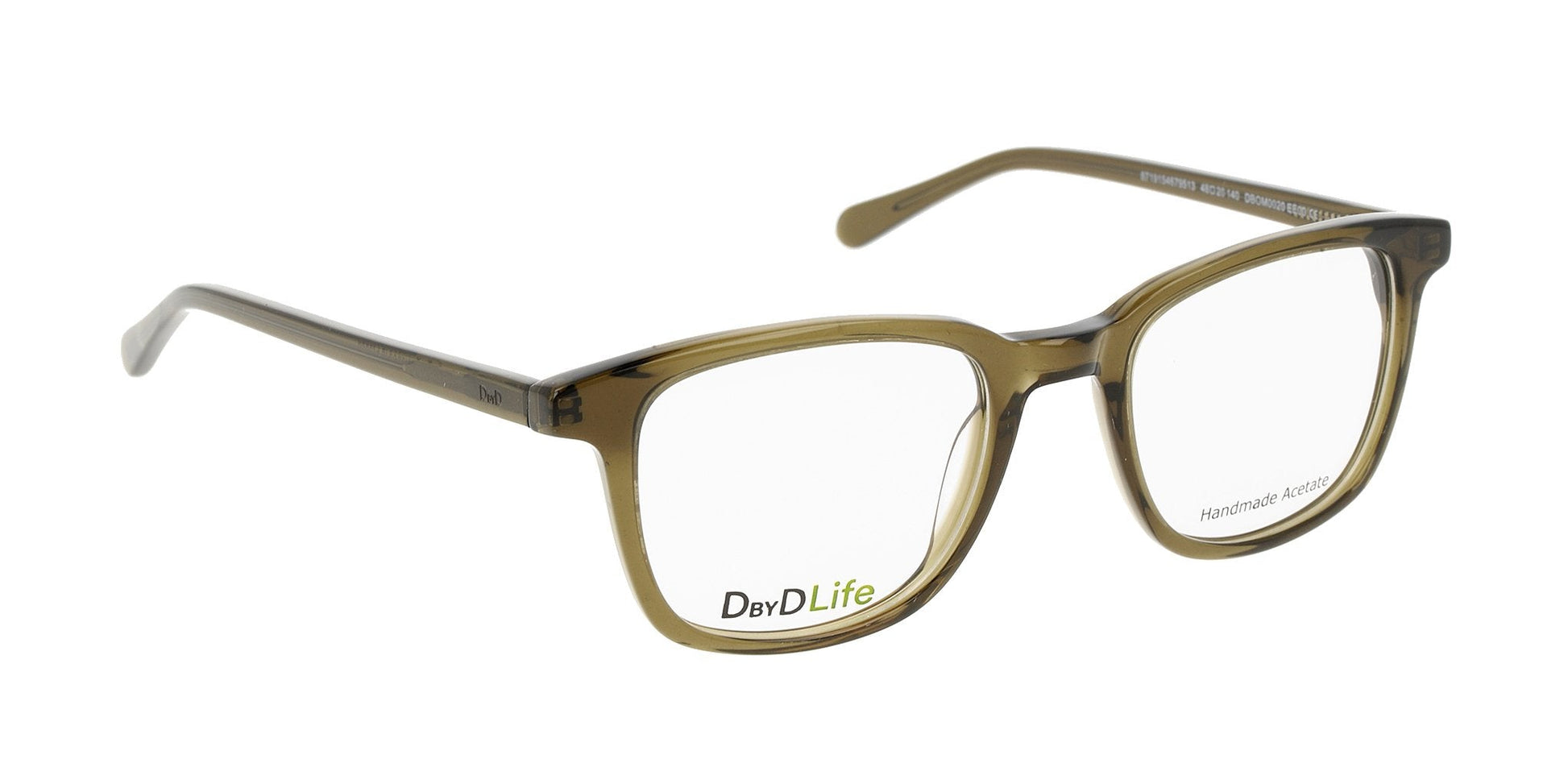 Lente Oftálmico D By D DBOM0020 Verde-Más Visión México