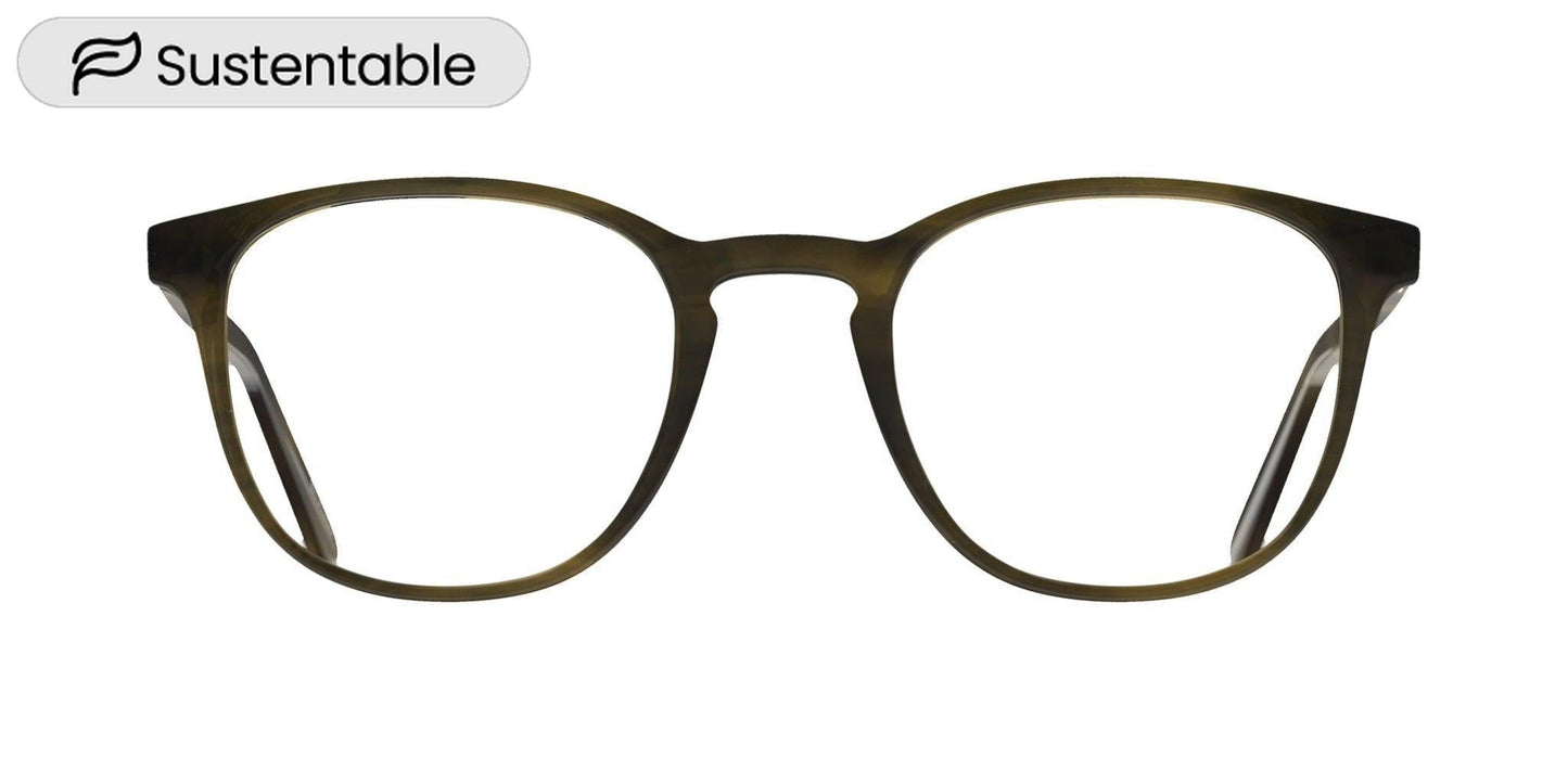 Lente Oftálmico D By D DBOM5043 Verde-Más Visión México