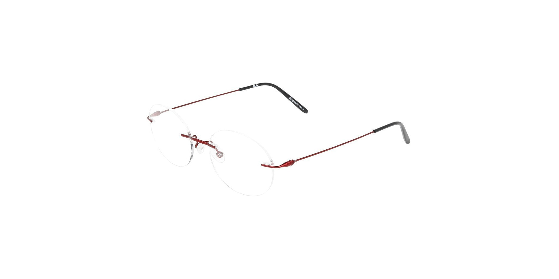 Lente Oftálmico D By D Titanium DBOF9007 Rojo-Más Visión México