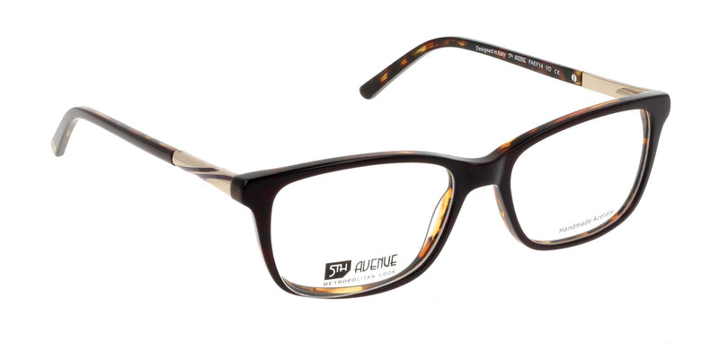 Lente Oftálmico Fifth Avenue FAEF14 Morado-Más Visión México
